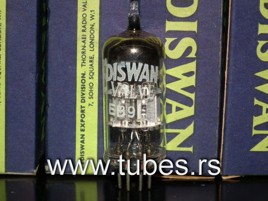 EB91 Ediswan Valve 6AL5 EAA91 NOS NIB