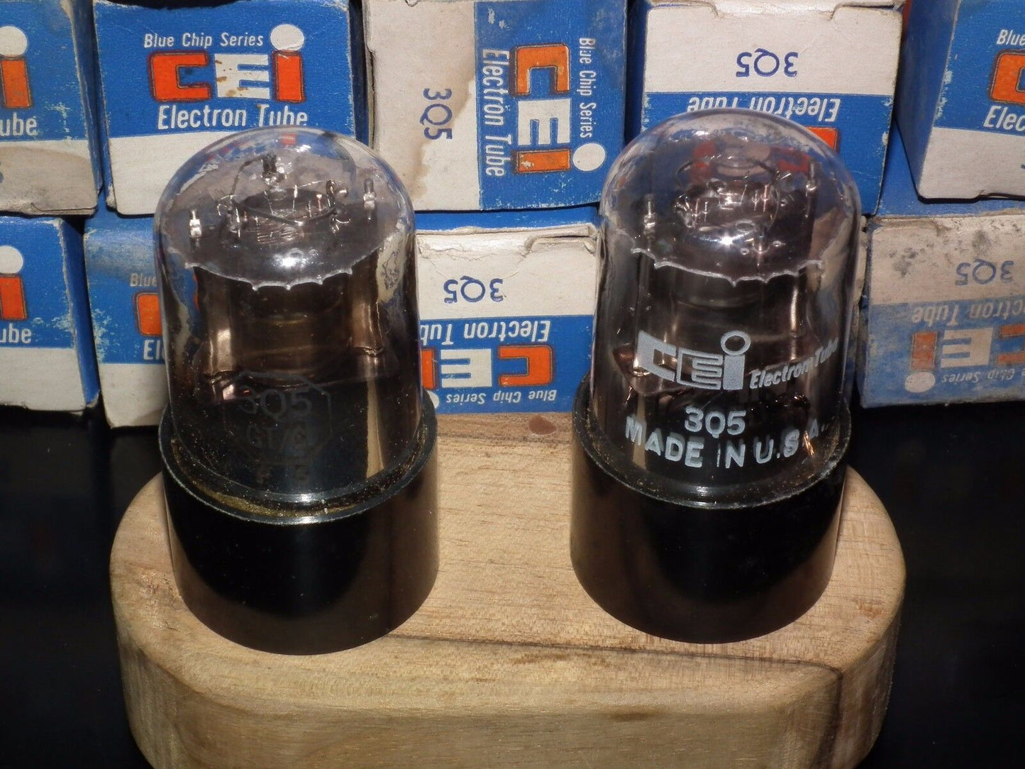 3Q5 CEI Made in USA NOS NIB Battery Output Pentode