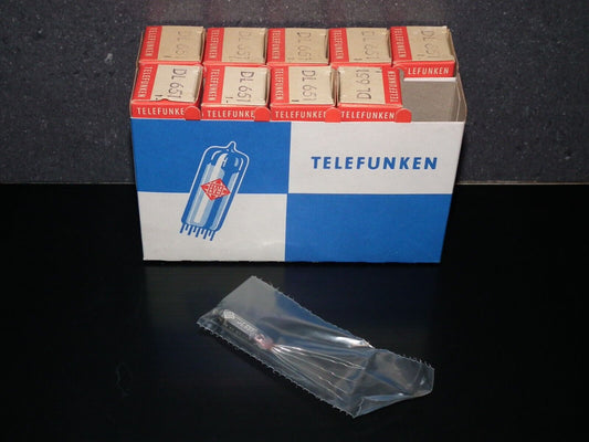 DL651 Telefunken NOS NIB Microphone Pentode Made in Ulm West Germany