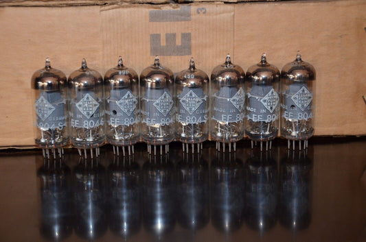 EF804S Telefunken NOS Low Noise Diamond Bottom 1 pcs (One tube)