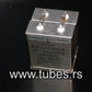 Two vintage Siemens PIO capacitors 8.0 uF / 250V Klangfilm tube audio