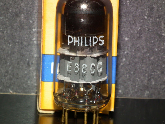E88CC Philips 6922 USED Tested 70% of NOS Dual Stage Getter, Gold pins