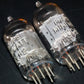 Pair (2pcs) ECC82 12AU7 Philips Heerlen Delta codes Used tested 85% of NOS Value