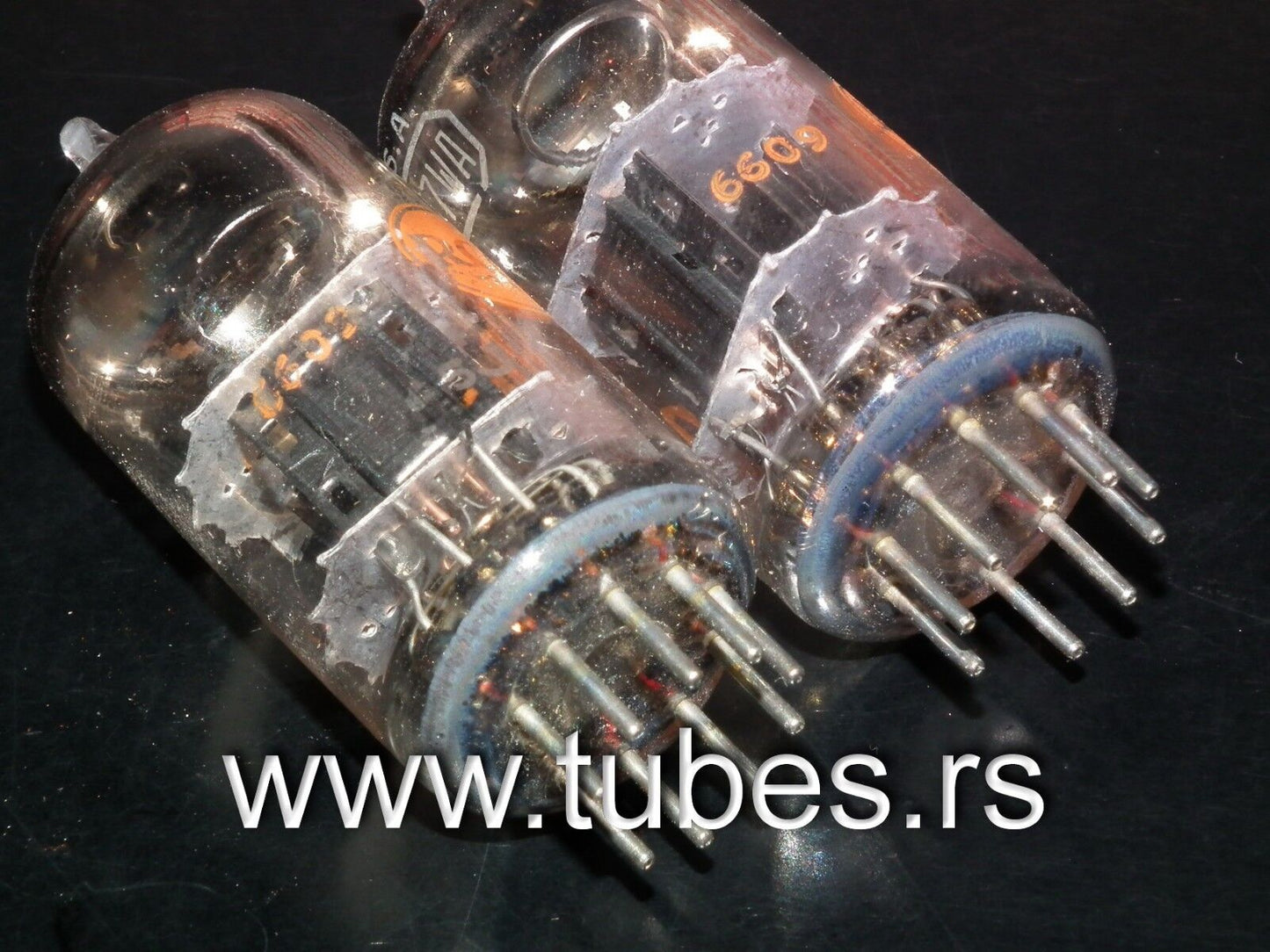 12AT7WA RCA Command Series NOS NIB platinum matched pair