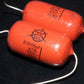 Two vintage capacitors 210100pF / 210nF / 0.21uF 100V ISKRA 1980 HI End Tube Amp