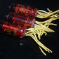LOT OF 3 Z570M RFT Red Nixie tubes. AS IS!