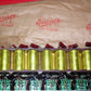 Four vintage MP capacitors 1 uF / 250V Rifa Sweden (PIO  Paper in oil capacitor)