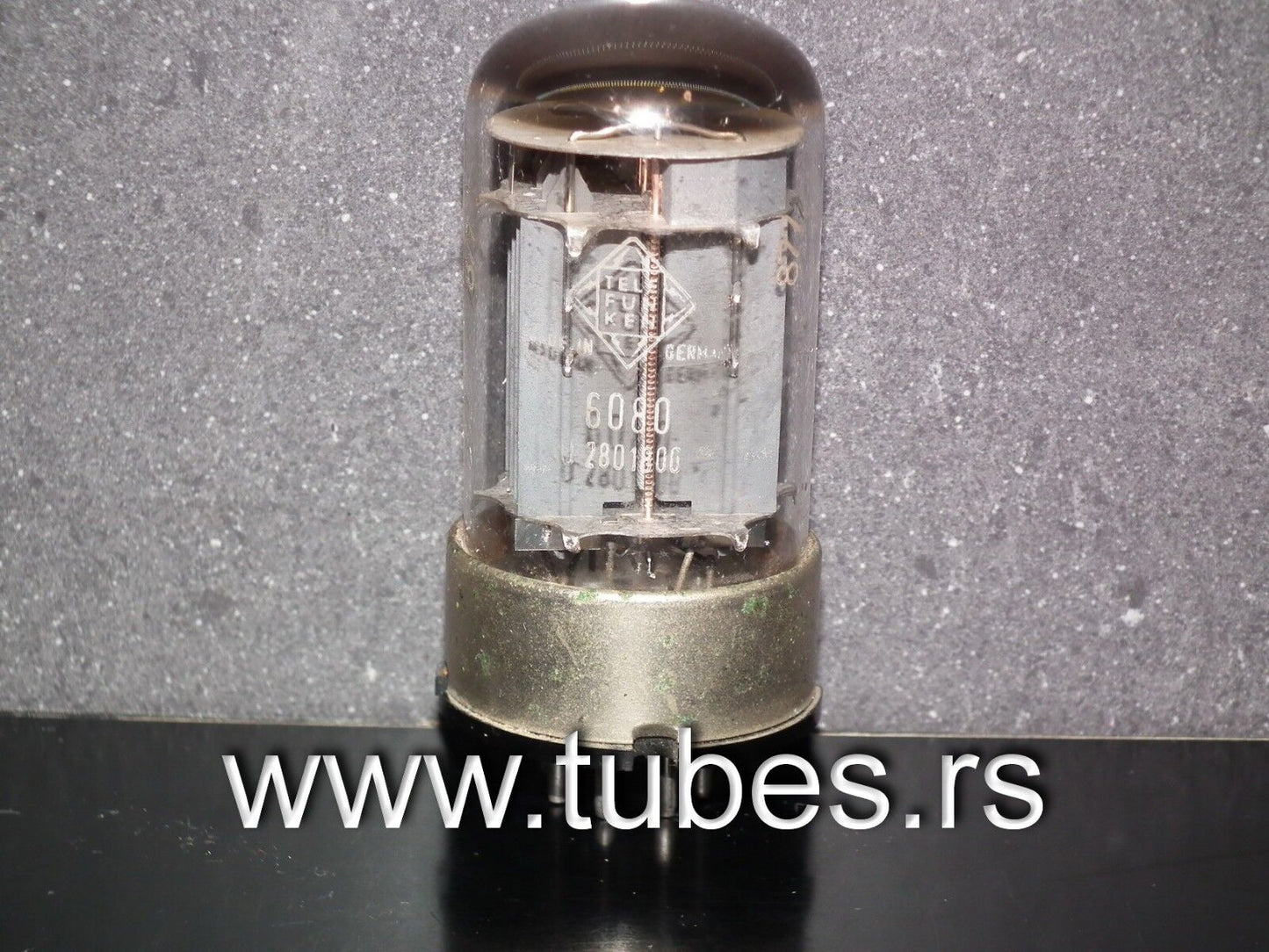 Telefunken 6080 6AS7 5998, used tested NOS, OO getters