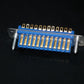 NOS Amphenol 26-159-24 24 Pole chassis plug with 2 x guiding pins GOLD PLATED