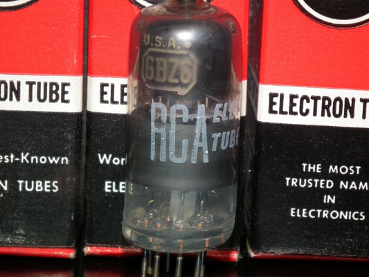 6BZ6 RCA Radio Receiver Tube NOS NIB Old tube radio