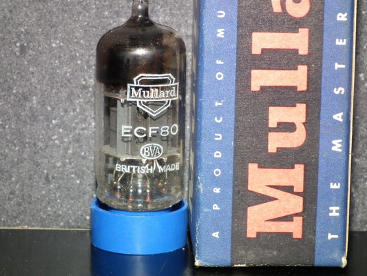 ECF80 6BL8 Mullard NOS NIB McIntosh MR65B MR67 MR71 333A SQUARE GETTER