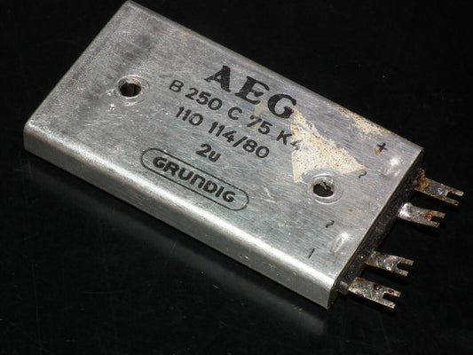 AEG selenium rectifier B250C75 250V 75mA Used, tested OK, DIY tube audio