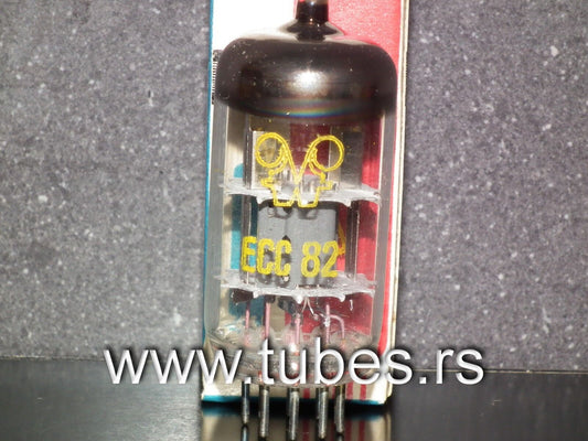 ECC82 12AU7 RFT Germany NOS Old Production from 60s
