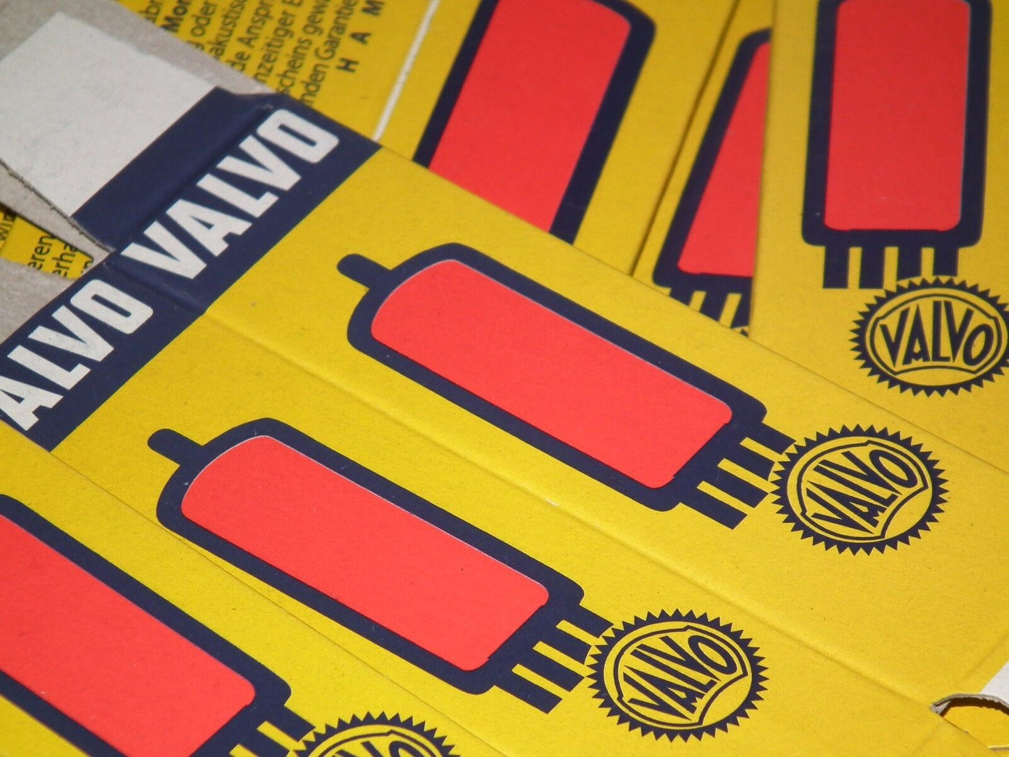 16 pcs Valvo Tube Boxes for Audio tubes ECC81 ECC83 E88CC EL84 ECC803S