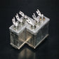 Two vintage Siemens PIO capacitors 2x0.25 uF 300V Klangfilm tube audio 60s NOS