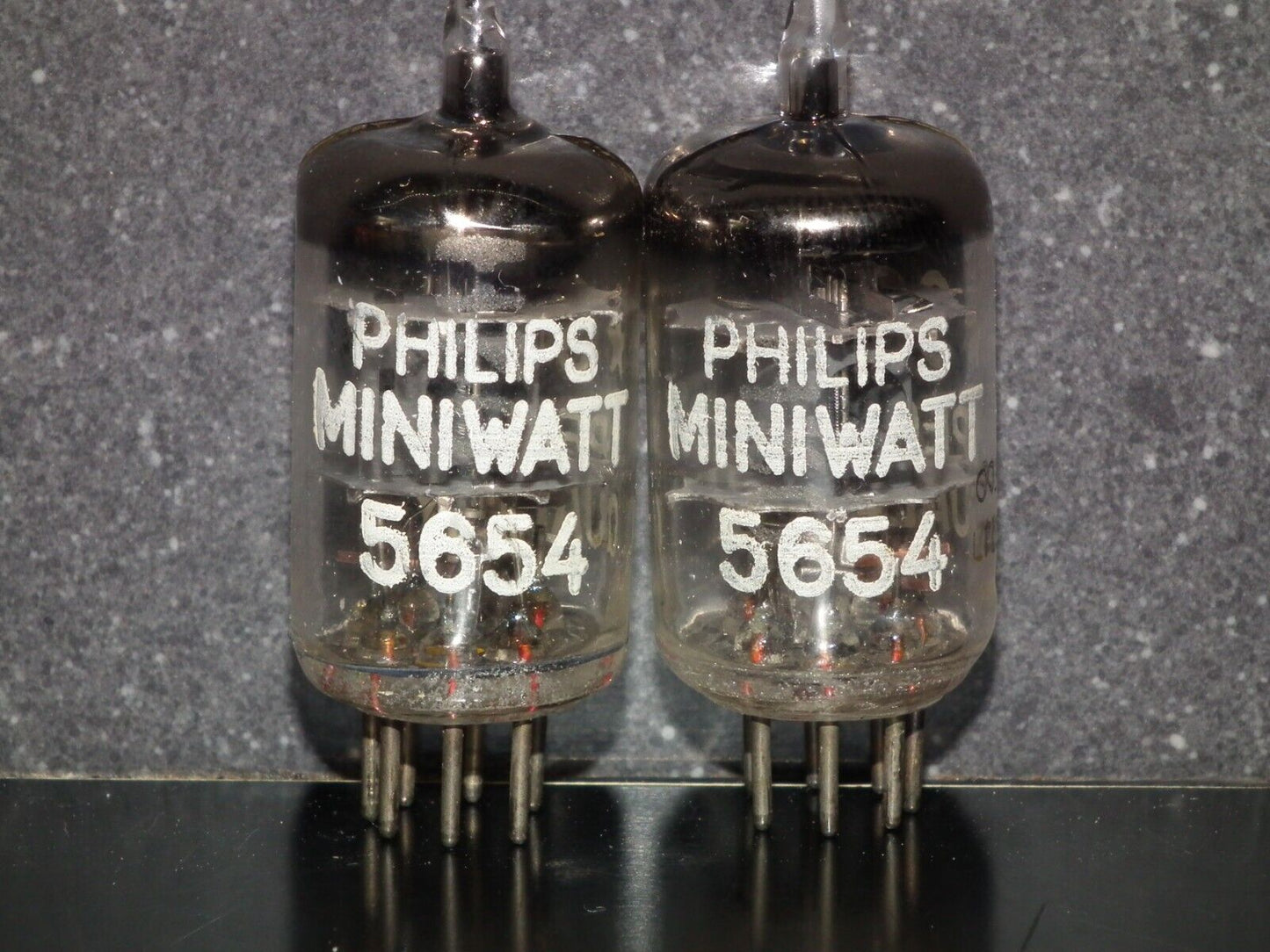 Platinum Matched Pair 5654 Mazda Brussels EF95 6AK5 Square Getter 1957