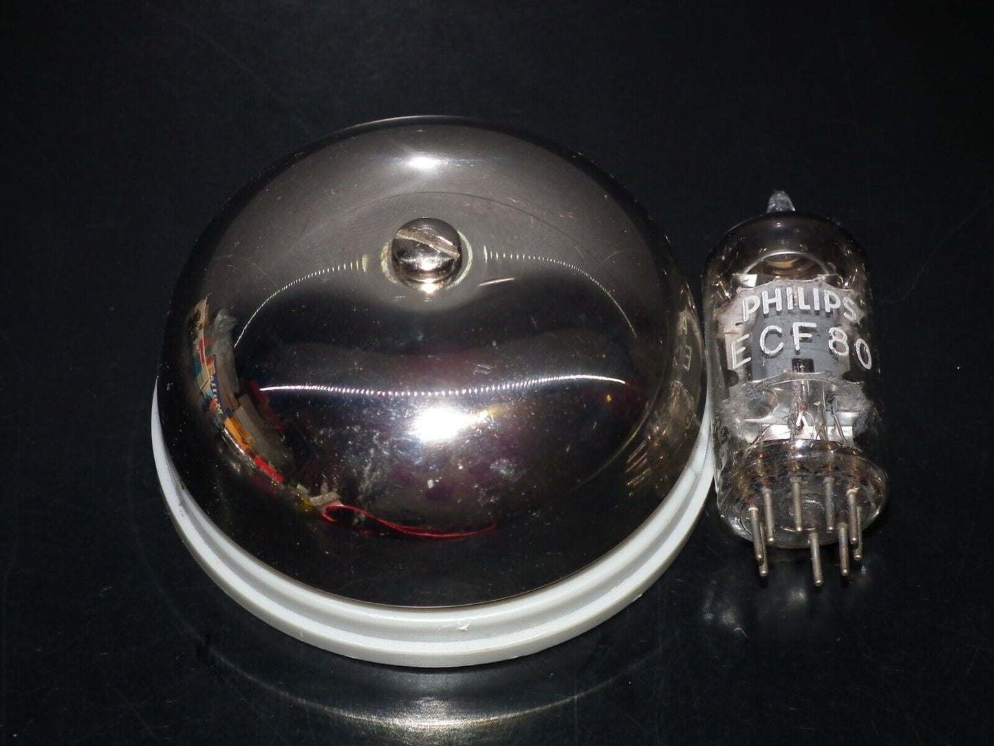 Vintage Telephone Bell Ringer LM Ericsson KLD1301 3VDC 6VAC Made in Sweden