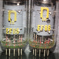 Platinum matched pair EF86 6267 RFT East Germany Low Noise Audio USED Tested 100