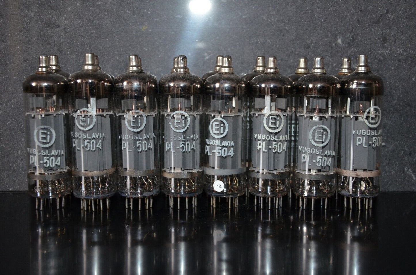 Rare Matched QUAD PL504 NOS for Graaf GM100 GM200 OTL Amplifiers EI Philips
