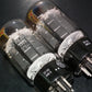 6L6GB GE Pair, Made in US in 1957, top square getter, used, tested 85%