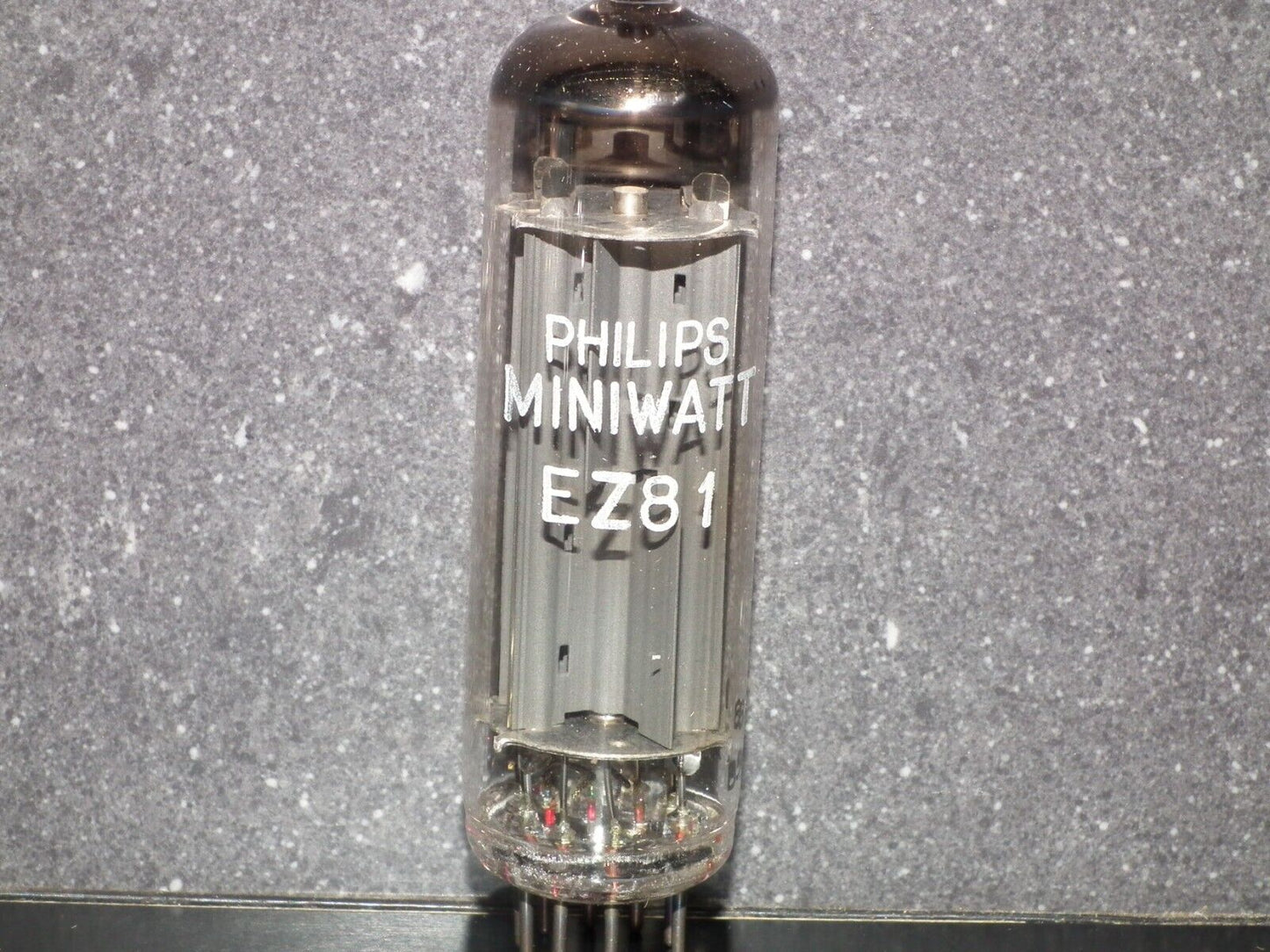 EZ81 Mullard 6CA4 NOS in Original wrap pack Rebranded Philips Miniwatt 1965