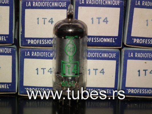 1T4 DF91 RTC NOS NIB rare old inclined square getter 1T4