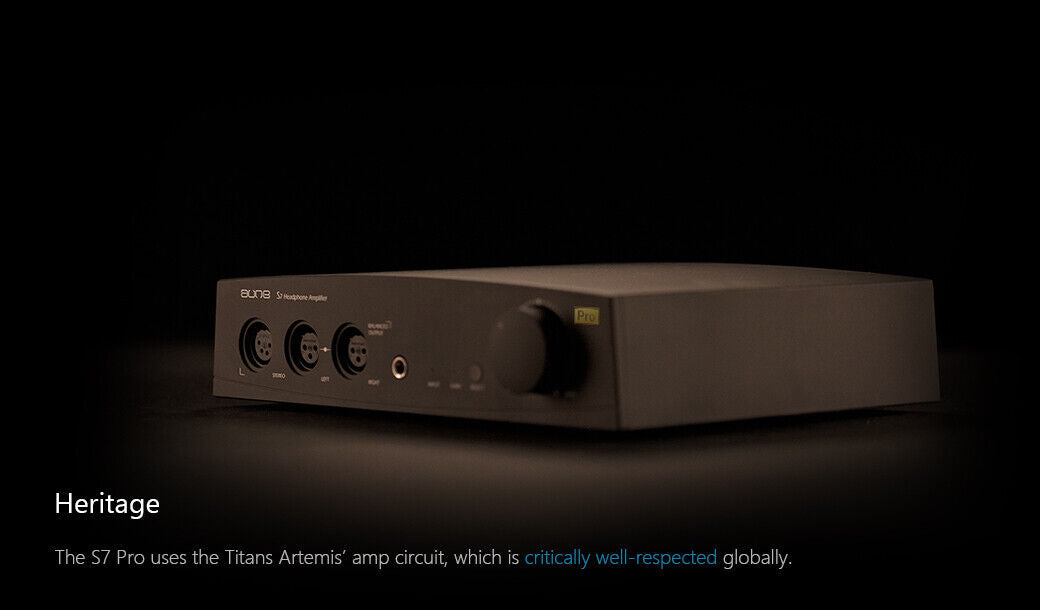 Aune S7 Headphone Amplifier HIFI Audio Earphone AMP Balanced