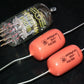 Two polystyrene capacitors 46000pF 0.046uF 250V ISKRA SIEMENS 1974 HI End Tube