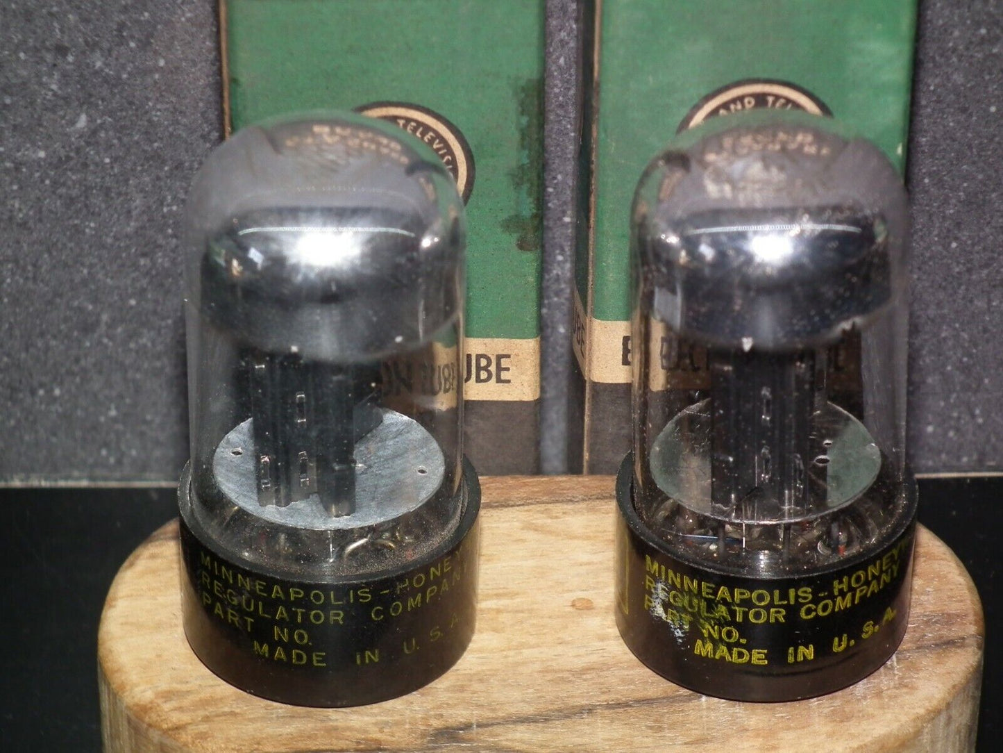 Matched Pair Sylvania Honeywell 12SN7GTA NOS NIB in original Standard boxes