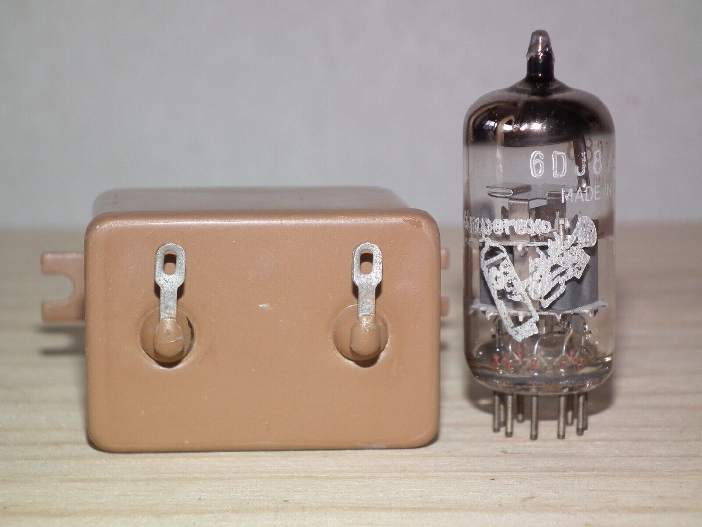 NOS PIO Capacitor 10mfd 200V 10u Paper in Oil MBGP-2 Soviet made in 70s