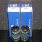 5963 CEI Made in USA 12AU7 ECC82 NOS Matched pair Long Box Plates Big O Getter