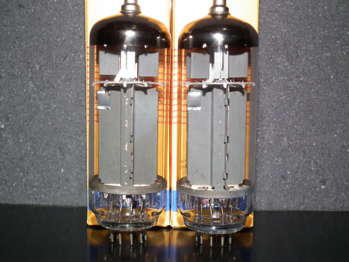 EL519 6KG6 EI Yugoslavia Philips Triple Mica NOS Perfect Pair EAR859