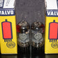 ECC83 Valvo 12AX7 Long Anodes 17mm Inclined Getter mC1 D7E Bottom Codes 120%