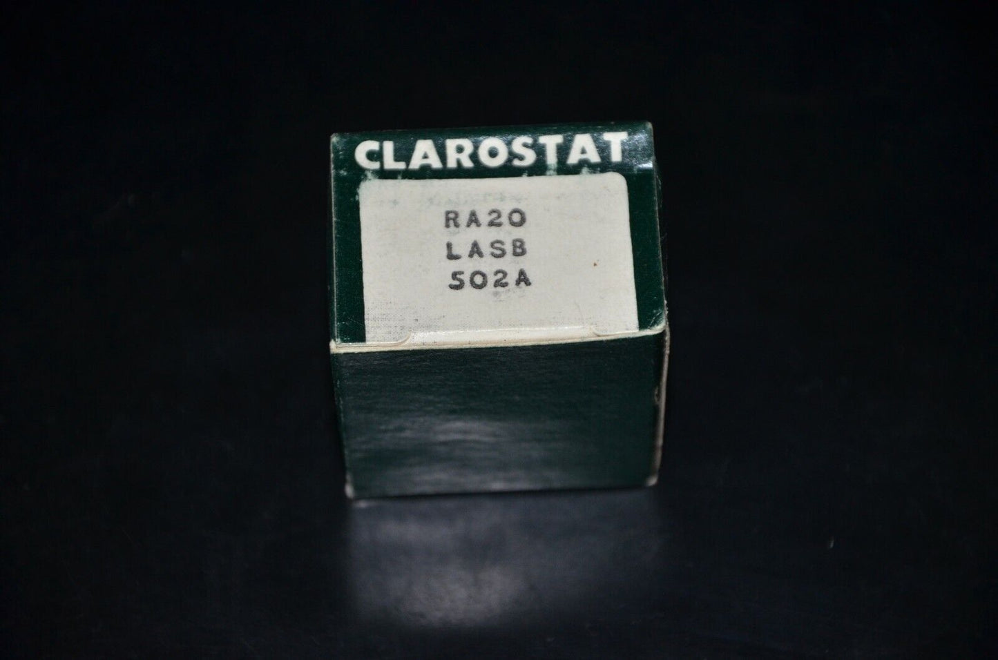 Clarostat NOS vintage potentiometer 5K Ohm RA20LASB502A 625-8201