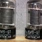 Matched Pair 6V6GT HITACHI Japan USED tested NOS Great Sounding 6V6-GT