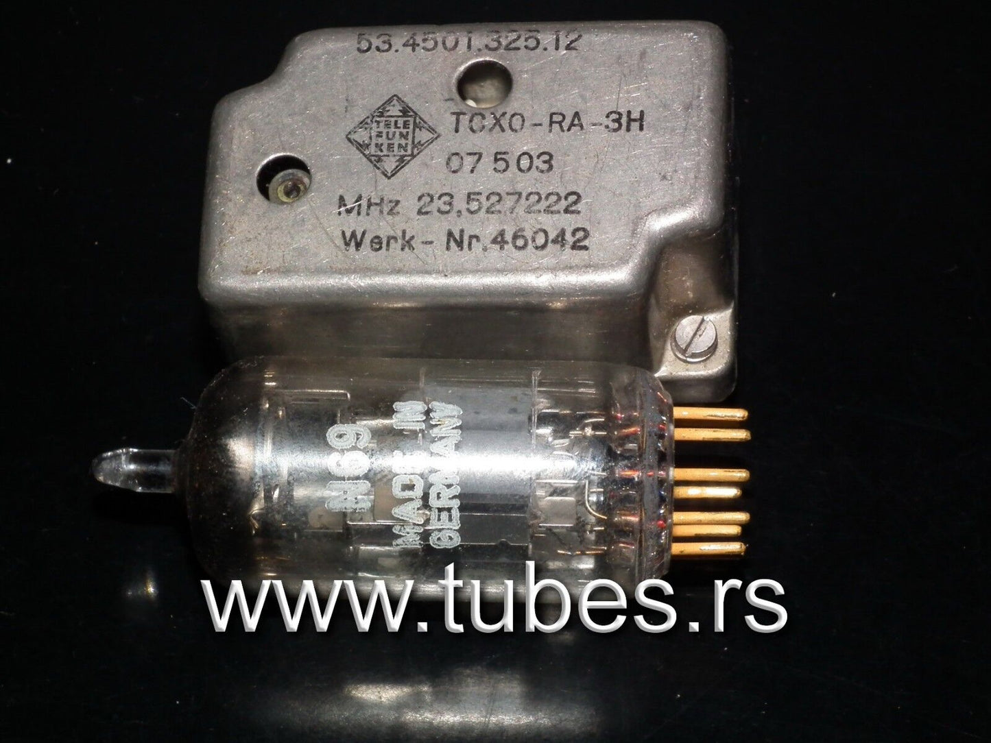 Telefunken TCXO-RA-3H Temperature Compensated Crystal Oscillator 23.527222 MHz