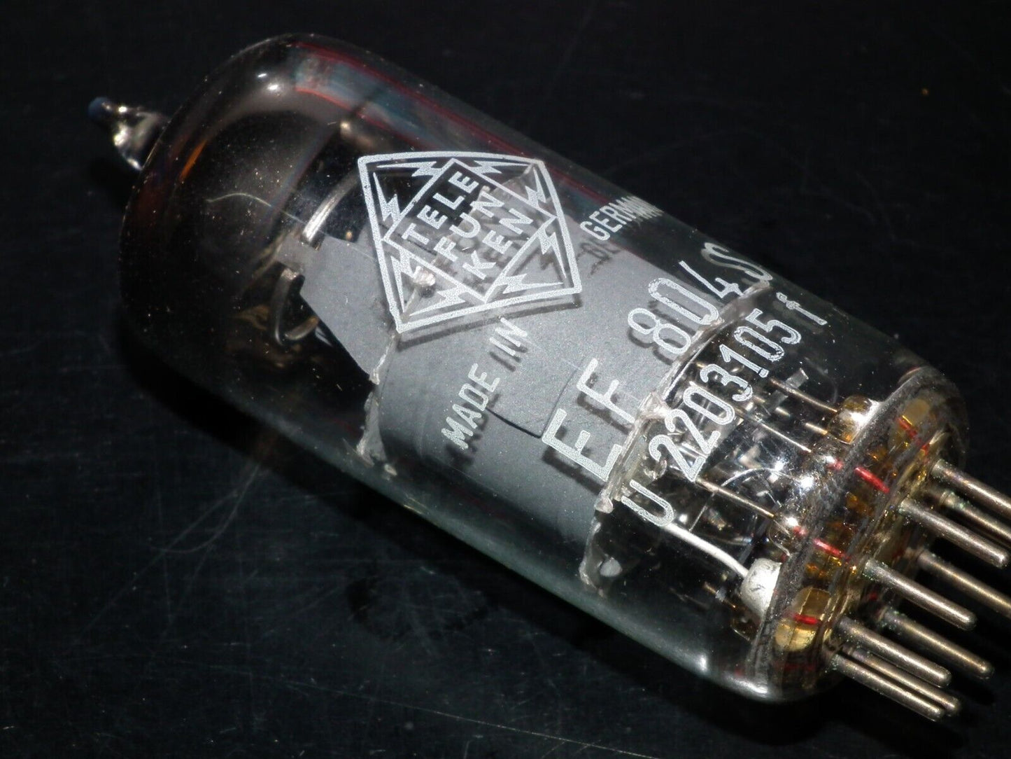 Telefunken EF804S NOS NIB Microphone pentode - low noise, no microphonics