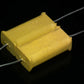 Two vintage NOS PHILIPS MKC 344 Capacitors 1mfd / 250V Chicklet Tube Audio 1u