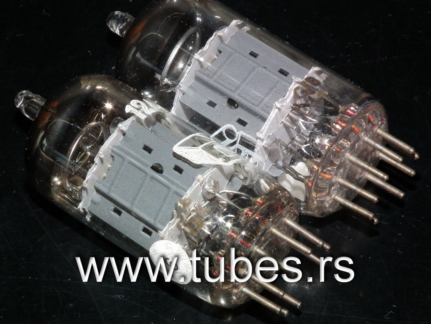 Philips Miniwatt 12AU7 ECC82 rebranded CEI - Platinum Matched Pair
