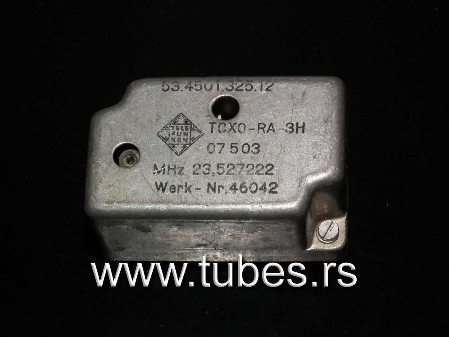 Telefunken TCXO-RA-3H Temperature Compensated Crystal Oscillator 23.527222 MHz