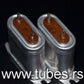 Two vintage NOS PIO capacitors 0.25uF 1500V ICAR Italy perfect for tube audio