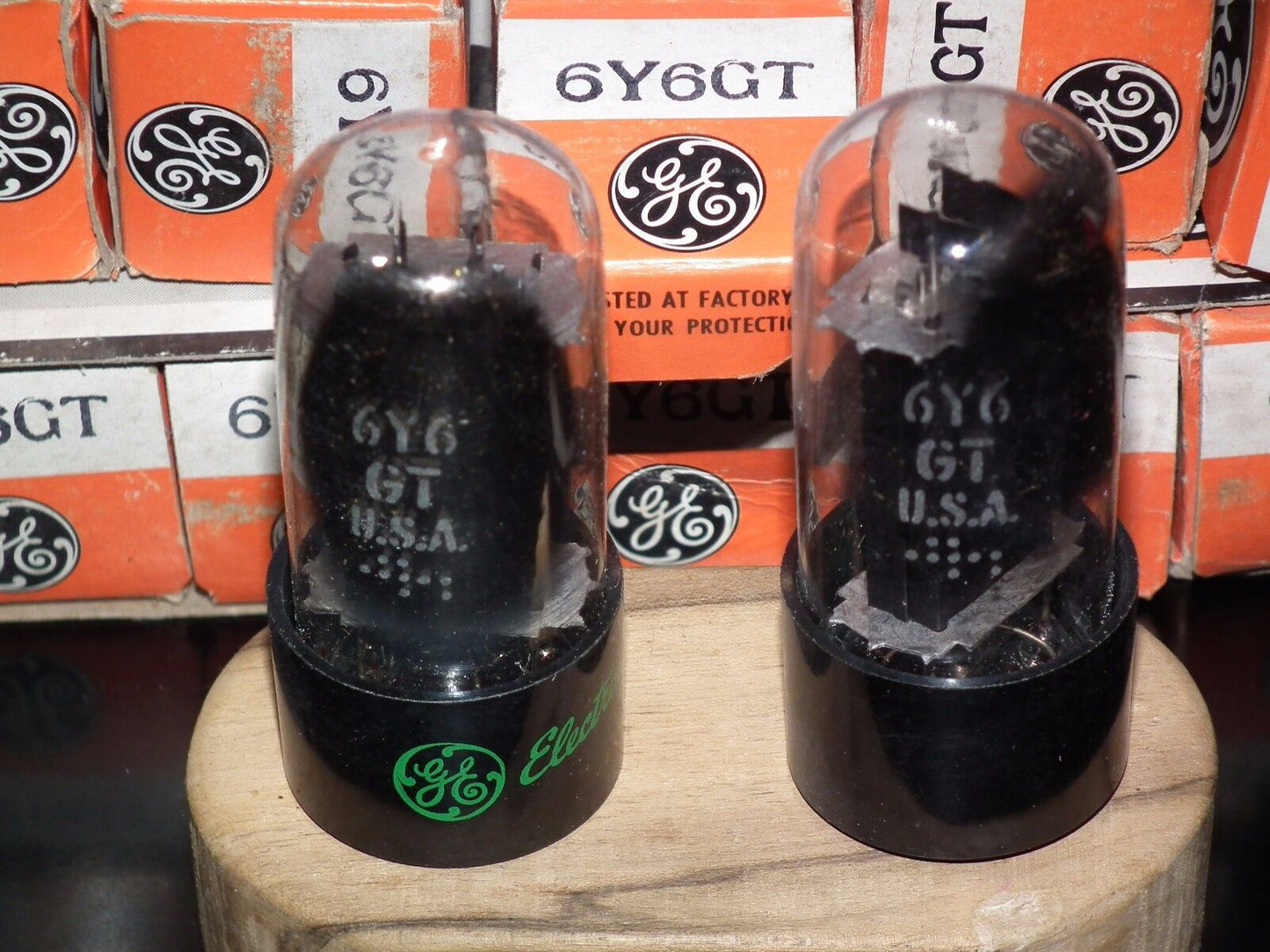 6Y6GT General Electric GE NOS NIB tube audio pentode Made in USA