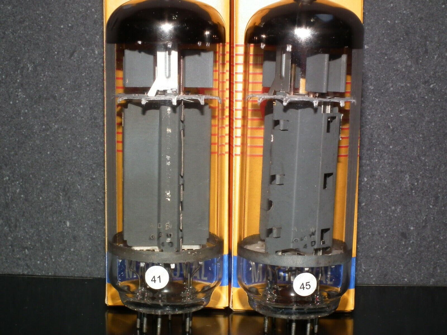 EL519 6KG6 EI Yugoslavia Philips Triple Mica NOS Perfect Pair EAR859