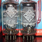 One (1 pcs) EF86 Telefunken 6267 NOS NIB Tested 100% Low Noise No Microphonics