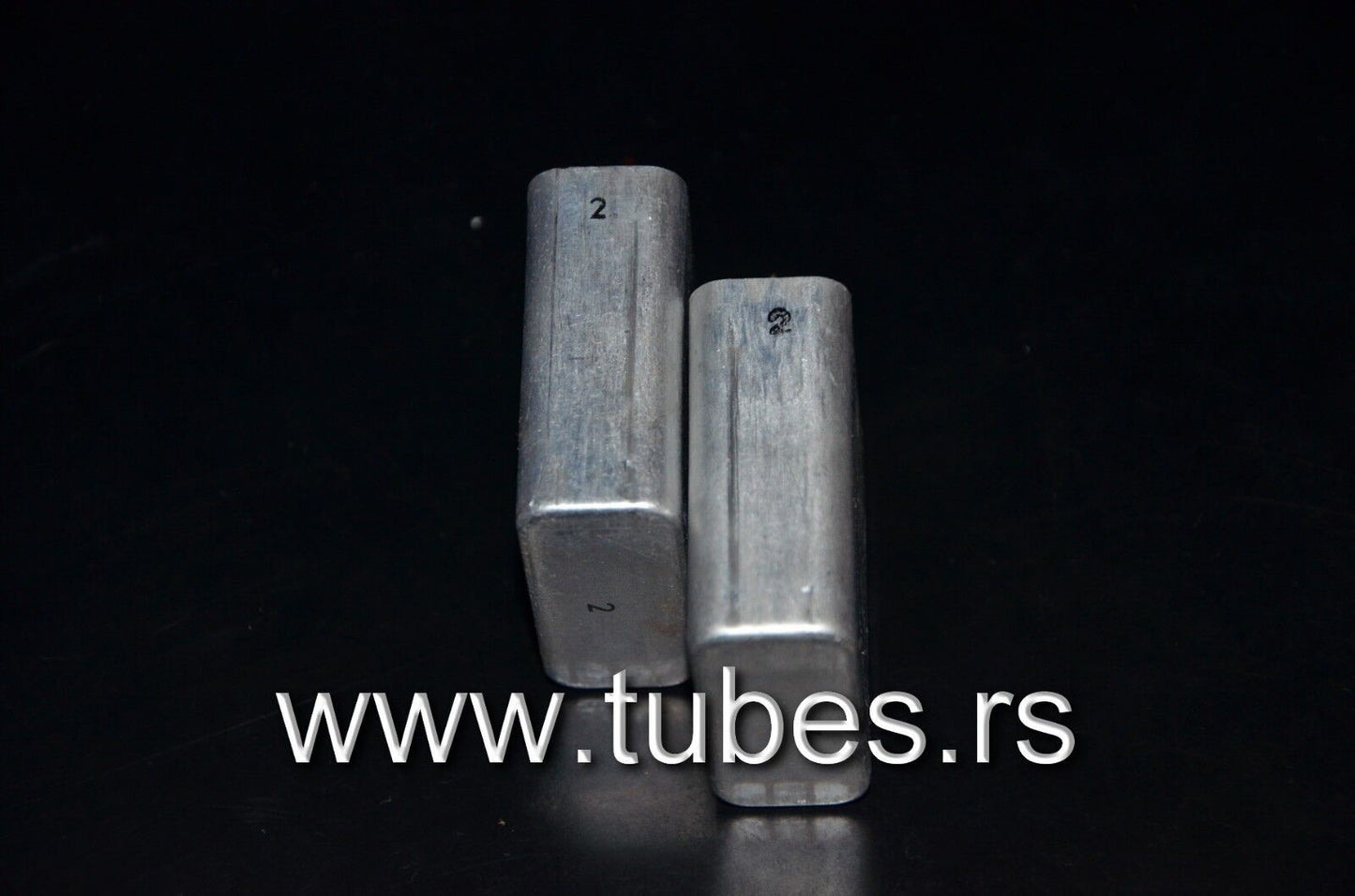 Two vintage Siemens PIO capacitors 2 uF 160V Klangfilm Made in Germany 2mfd 160V