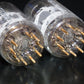 Platinum matched pair E88CC Telefunken 6922 Diamond Bttm Ulm Balanced Tested NOS