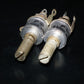 Two (2) NOS Beehive 2pF - 10pF variable trimmer capacitors - tubular piston caps