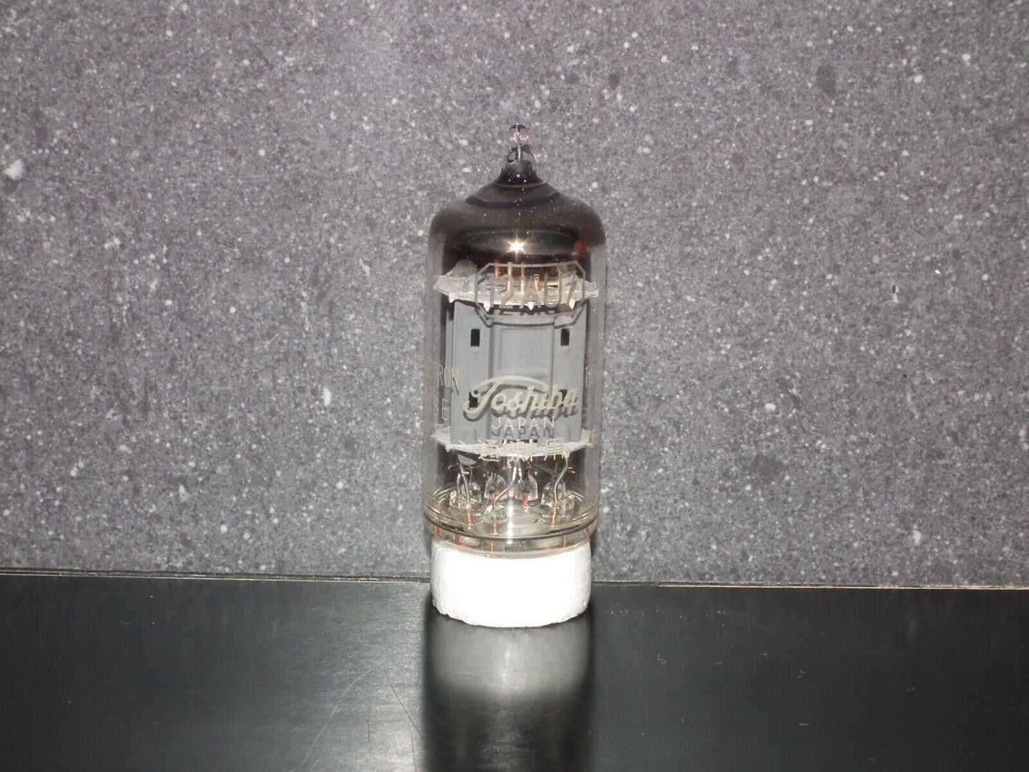 One (1 pcs) ECC82 12AU7 Toshiba Japan, NOS NIB Made back in 60s RARE LONG ANODES