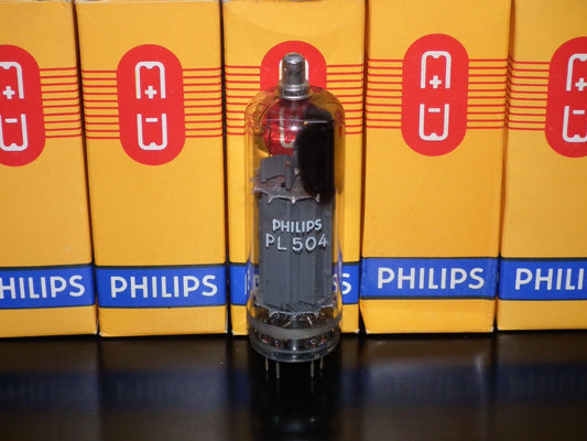 PL504 Philips NOS NIB - Holland Heerlen 1967 RARE Side Getter