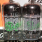 12AU7A General Electric ECC82  - Platinum Matched Pair - NOS NIB Green printing